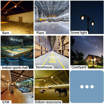 GT-Lite LED Corn Cob Bulb, 100W (500W Equivalent), 10000 Lumen, Daylight 5000K,