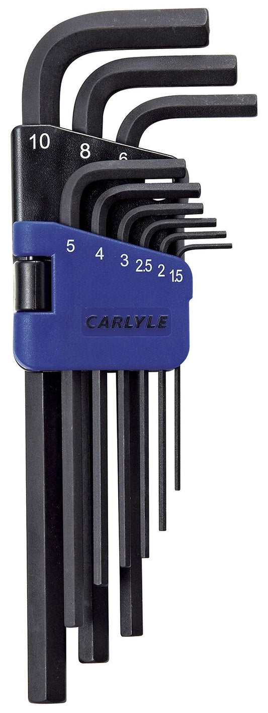 Carlyle Hand Tools HKLMS9 Hex Key Set