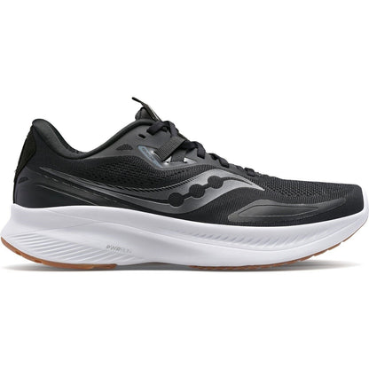 Saucony Men's Guide 15 Running Shoes, Black/Gum, 11 US NIB