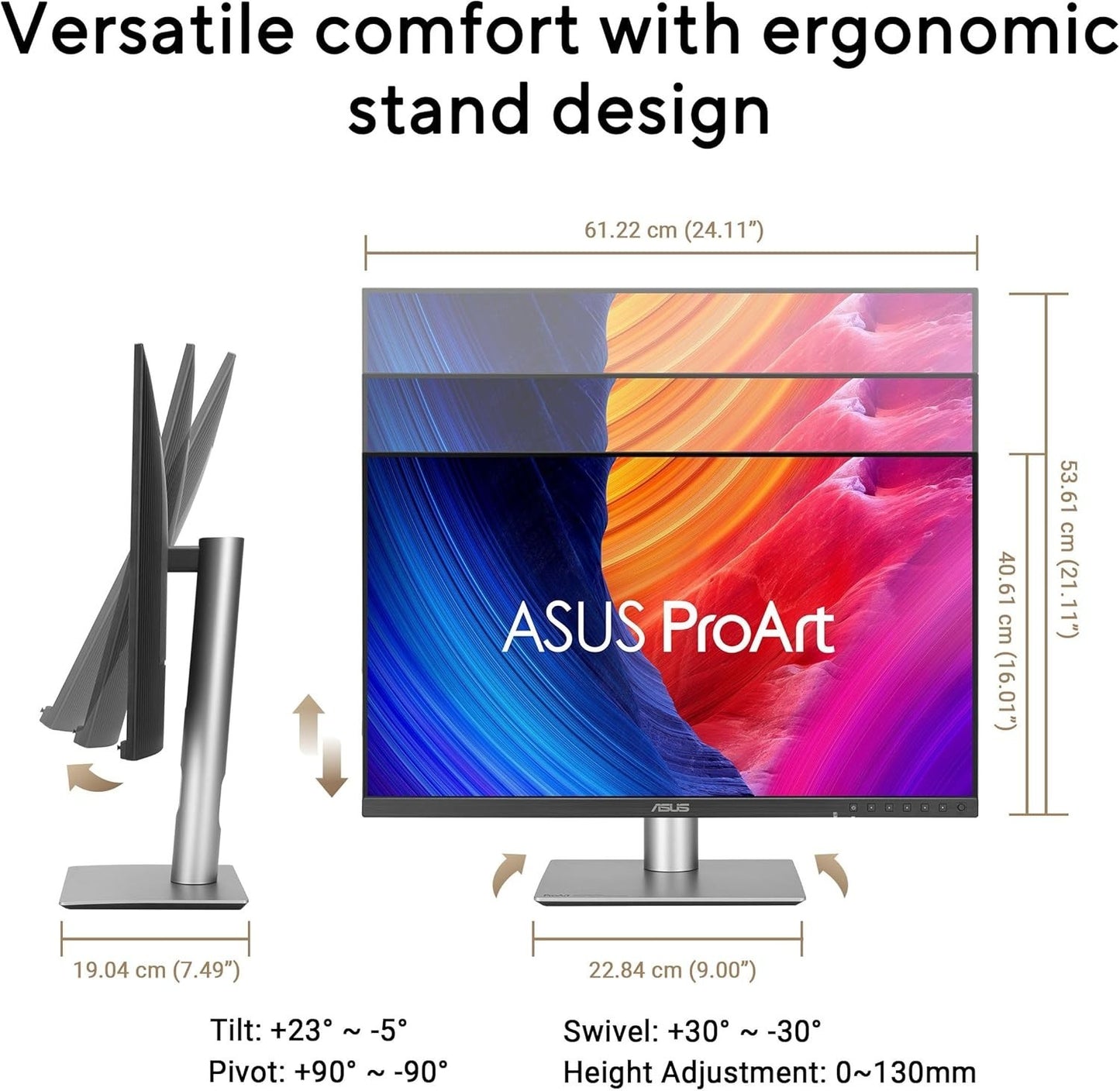 Asus ProArt PA278CGRV 27" Class WQHD LED Monitor - 16:9
