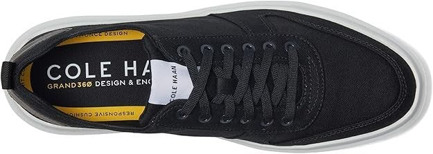 New Cole Haan Mens Grandpro Rally Canvas Court Sneakers - Black or Indigo