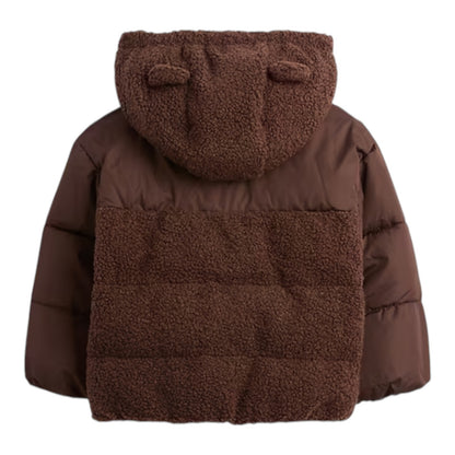 NEW GAP Baby & Toddler Recycled Sherpa Bear Puffer Jacket #845173