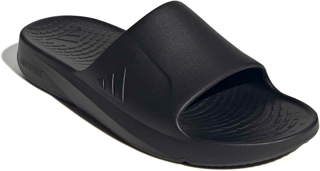 adidas Lightshift Slides Unisex Black Casual Sandals HQ2423 Size Men's 13