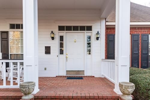 Architectural Mailboxes Chelsea Galvanized Steel, Locking, Wall Mount Mailbox,