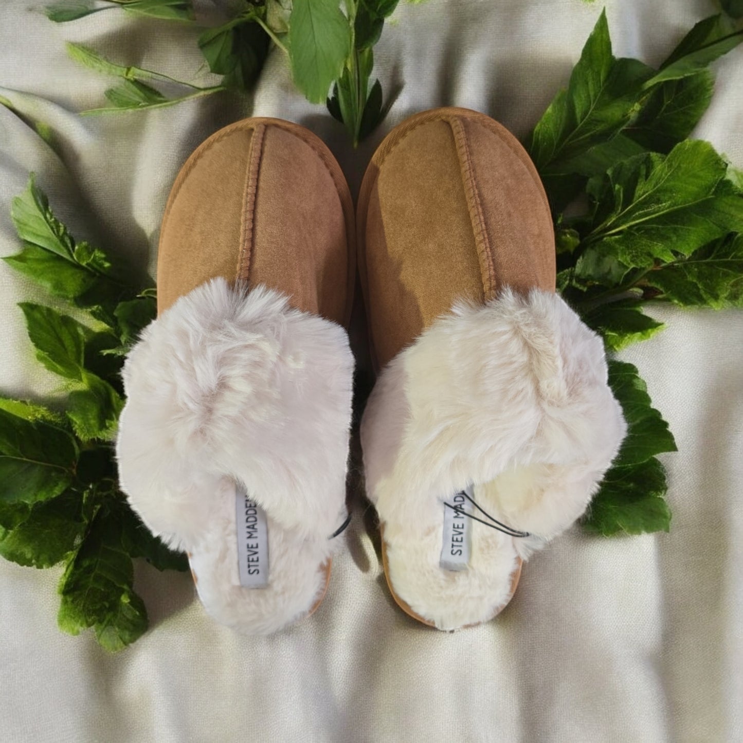 Steve Madden Women's Artic Slippers, Chesnut, L