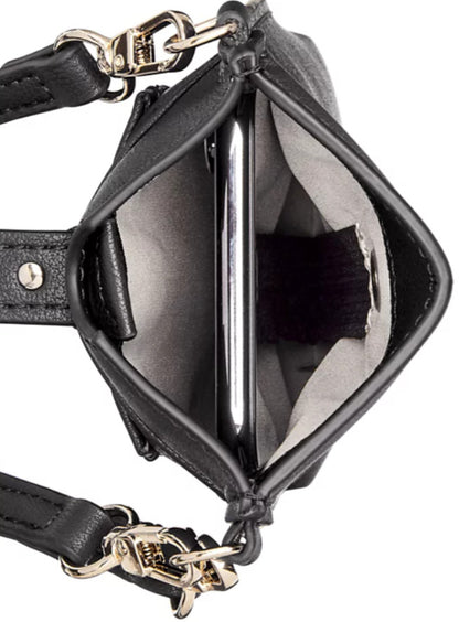 I.n.c. International Concepts Ashlii Phone Wristlet Crossbody, Black Card Case