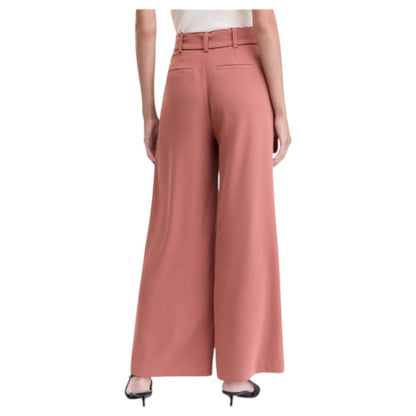 I.N.C. International Concepts Women's Belted High-Rise Wide-Leg Pants