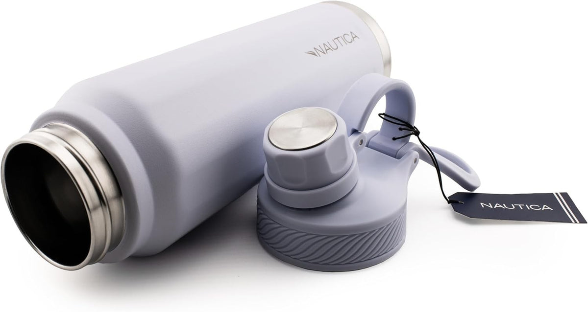 Nautica 25 oz hydration flask Double-Wall Vacuum Insulated bottle Leak Proof