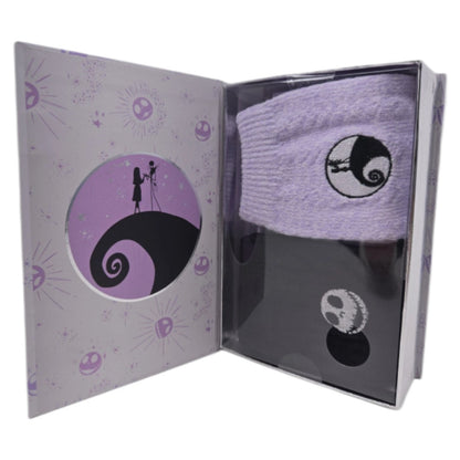Disney The Nightmare Before Christmas Box 2 Pairs Super Soft Crew Socks Sz 4-10