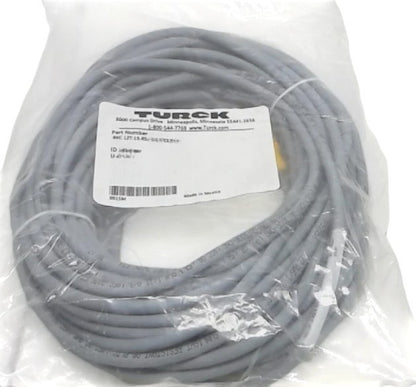 Turck RKC 12T-15-RSC 12T Flex Life Cable Cordset U-03617 Grey NEW