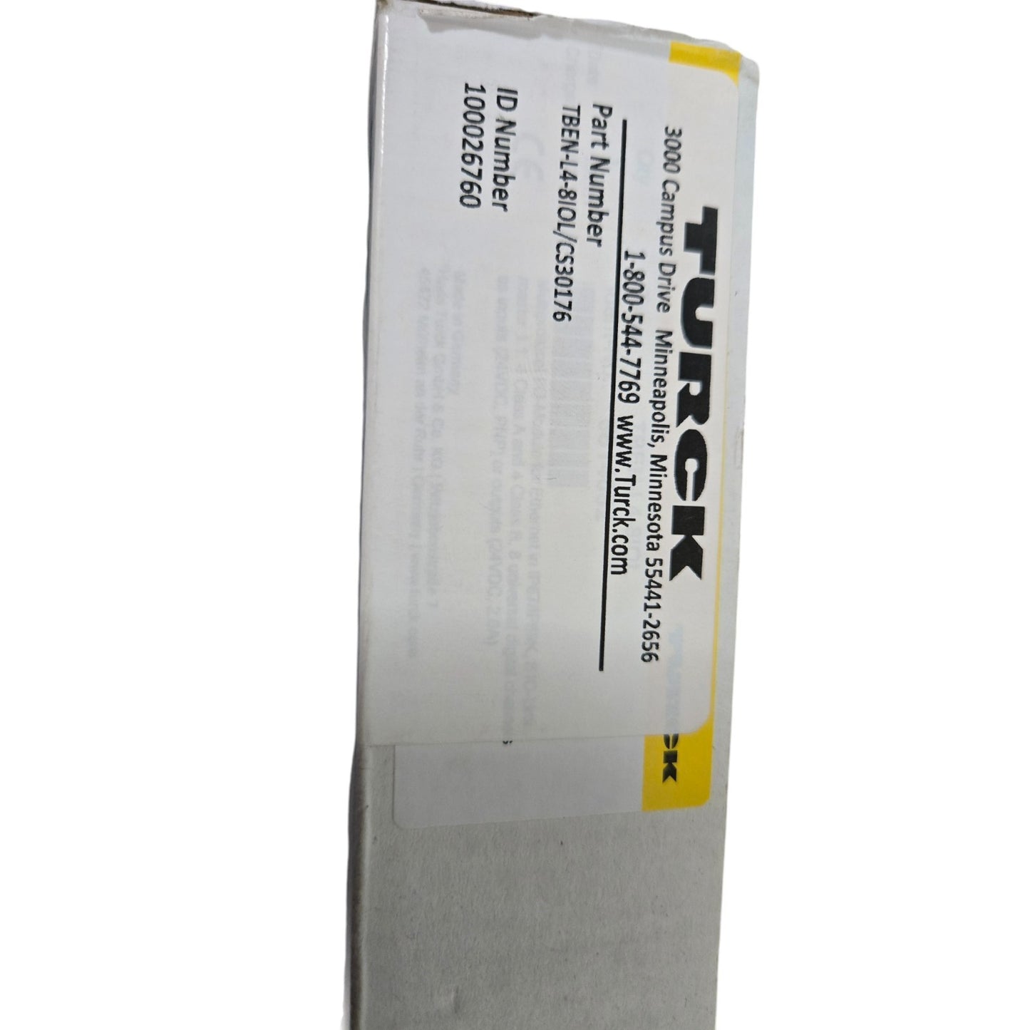 Turck TBEN-L4-8IOL Ethernet Switch Input Output Module 12-Port 24VDC