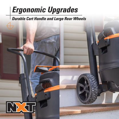 RIDGID 16 Gal. 7.0 Peak HP NXT Power Shop Vacuum w/ Cart, Fine Dust Filter, Hose