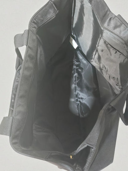 Victoria's Secret Black Fashion Show Tote Weekender Bag 2025 Rhinestone Bling