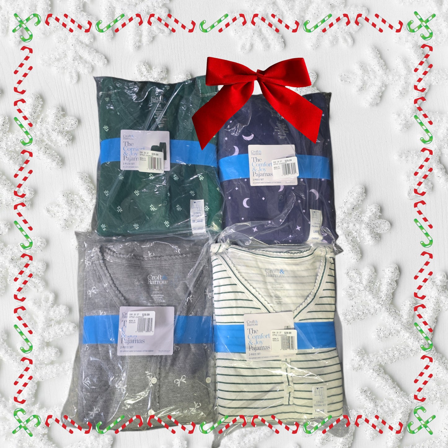 Croft & Barrow The Comfort & Joy Pajama Set, Various