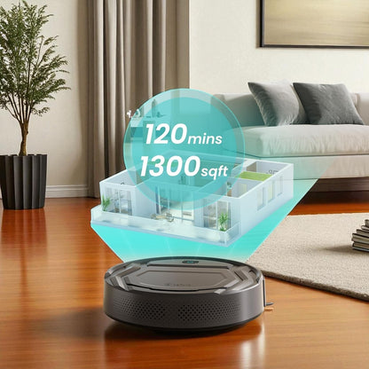 Lefant M210 Pro Robot Vacuum, Strong 2200Pa Suction, 120 Min Runtime, Super S...