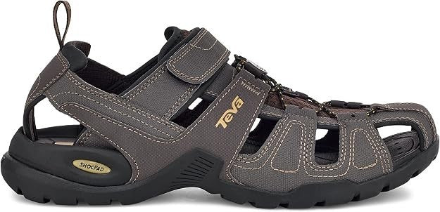 Men's Sandals Teva Forebay Fisherman Sandal - Size 12 - Turkish Coffee