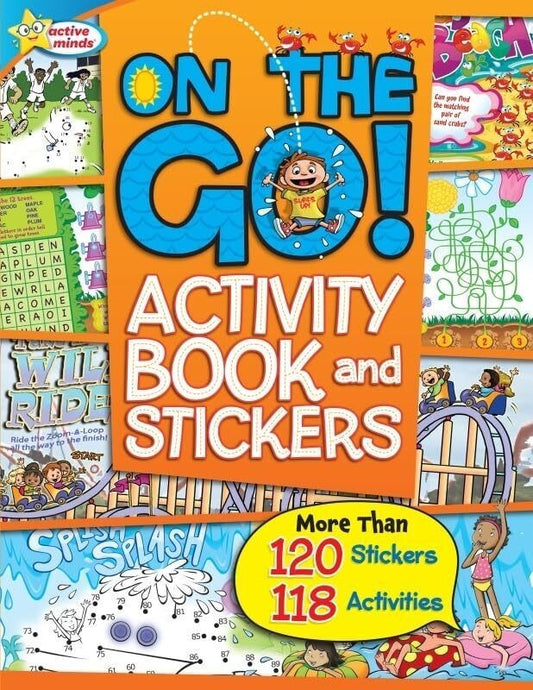 Active Minds on the Go!: Activity Book and Stickers
