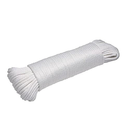 Blondee's 100 Foot Braided Rope, Flagline Rope, Clothesline, Good for Knots