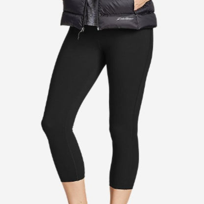 Eddie Bauer Women's Movement Lux High-Rise Capris, Black, Various Sizes!