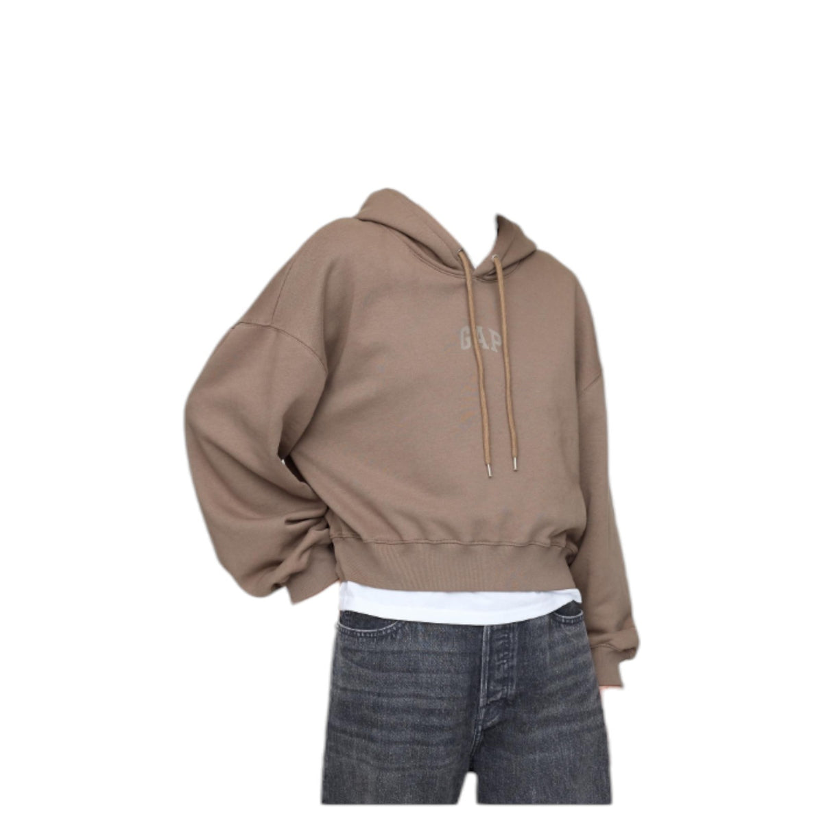 Gap Vintage Soft Cropped Hoodie | #523563 | S, M, L | Brown or Blue