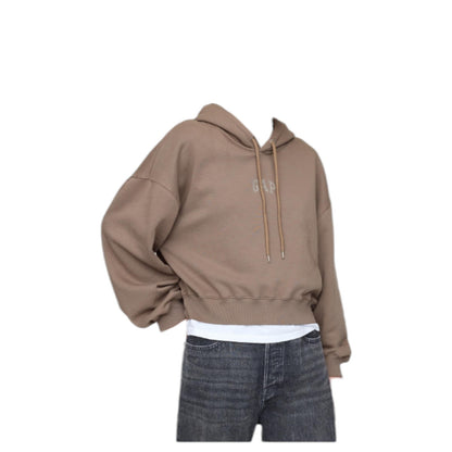 Gap Vintage Soft Cropped Hoodie | #523563 | S, M, L | Brown or Blue