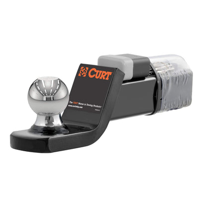 CURT 45141 Trailer Hitch Mount, 2-Inch Ball, 2-In Receiver, 7,500 lbs, 2" Drop