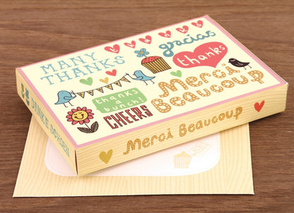 Galison Kate Sutton Many Thanks Thank You Note Cards (28440)