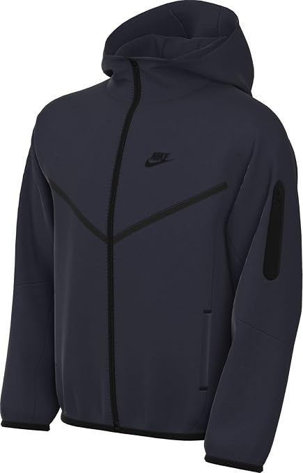Nike Sportswear Tech Fleece Men's Full-Zip Hoodie & Joggers - Red, Blk, Blue Gre