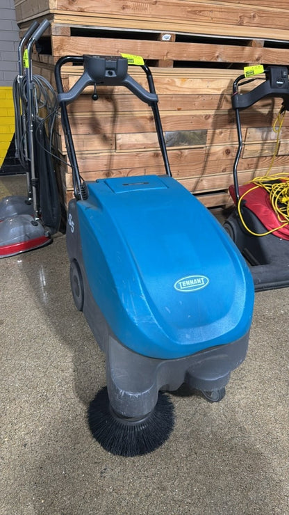 Tennant S5 Commercial 24" Compact Walk Behind Floor Sweeper