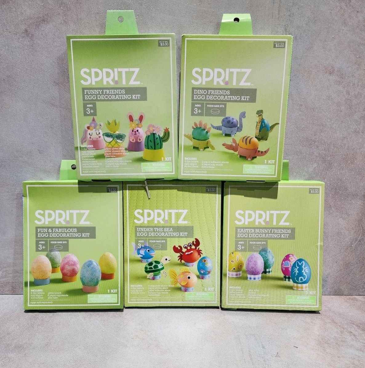 Spritz Easter Egg Decorating Kit, Various