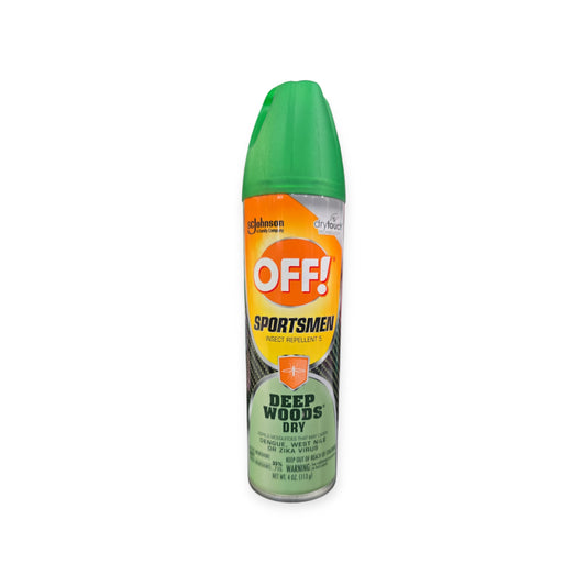 OFF! Sportsmen Deep Woods Dry Insect Repellent, 4 oz