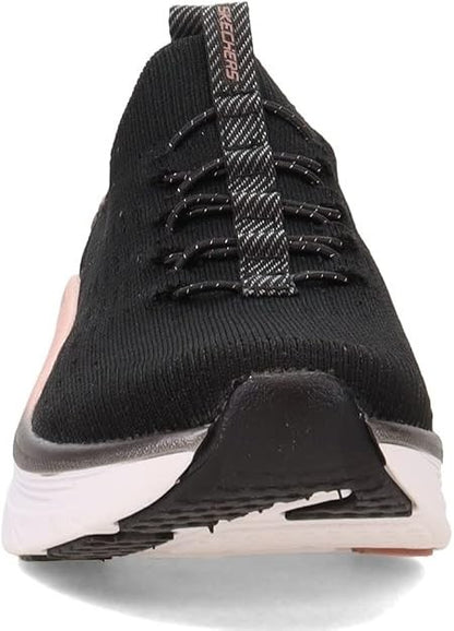 Skechers Women's D'lux Walker Let It Glow Sneaker - 149366 - Black & Rose Gold