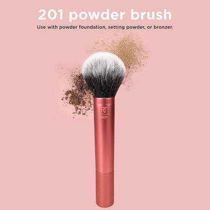 Real Techniques Ultra Plush Powder Makeup Brush - flawless 01401