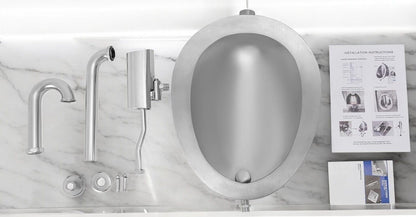 Stainless Steel Automatic Sensor Wall Mounted Urinal