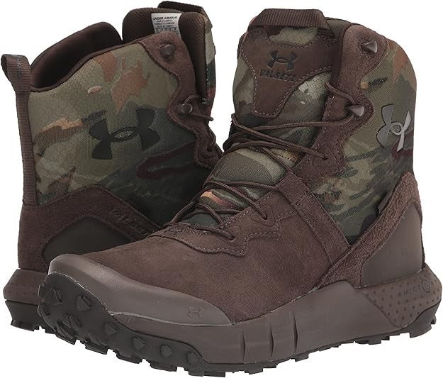 Mens Under Armour Micro G Valsetz Reaper Waterproof Tactical Boots [3025576-100]