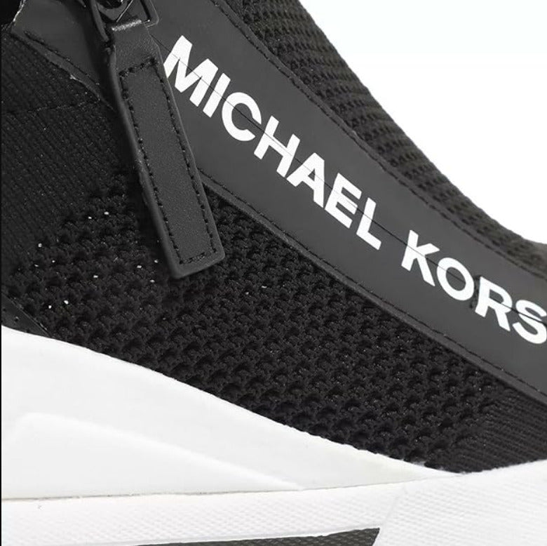 Michael Kors Willis Wedge Trainer - Black