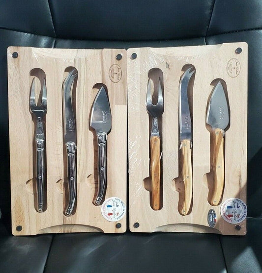 Laguiole Cheese Knives, Set of 3