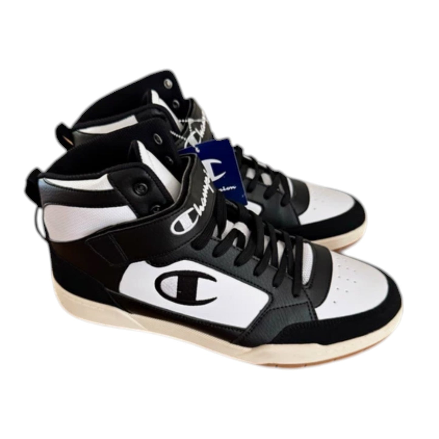 NEW Champion Arena Power Hi & Low Men’s Black/White or Black/Tan Sneakers