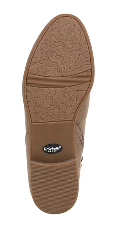 Dr. Scholl's Women's Rae Zip Shooties - Boots- Taupe - New in Box