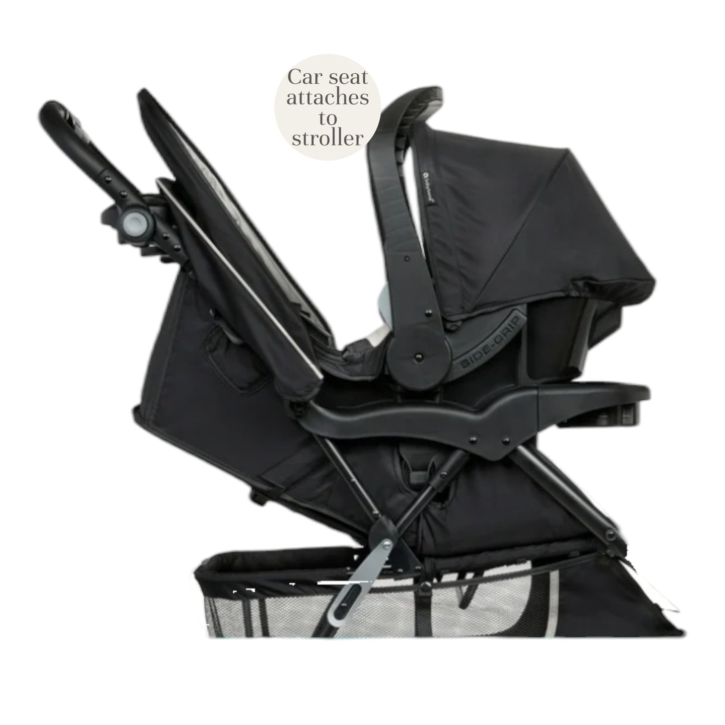 Baby Trend Stroller & EZ-Lift Infant Car Seat, EZ Ride Travel System, Desert Tan