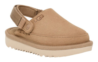 Ugg Kids' Goldenstar Clog Slippers US 4/5/6 BIG KID Sand/Chestnut/Black