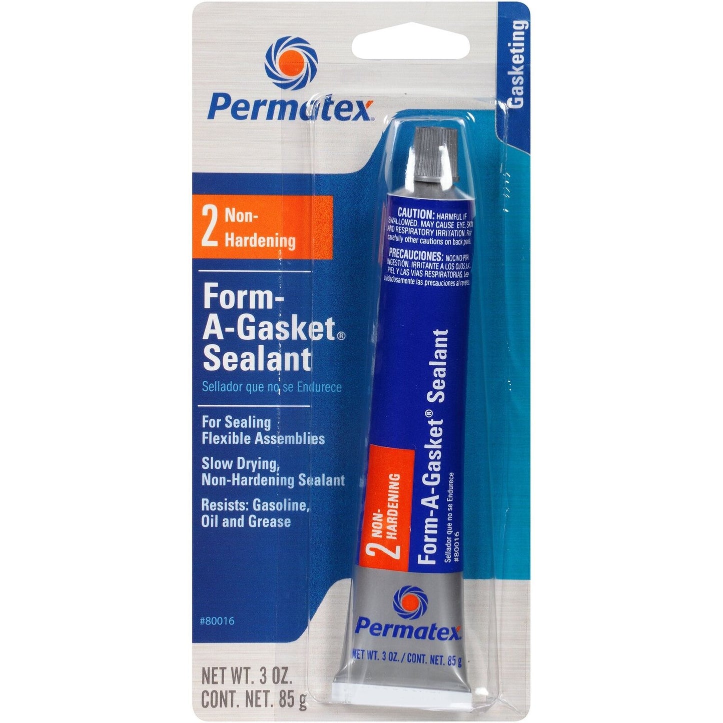 Permatex 80011 Form-A-Gasket #2 Sealant, 11 oz.