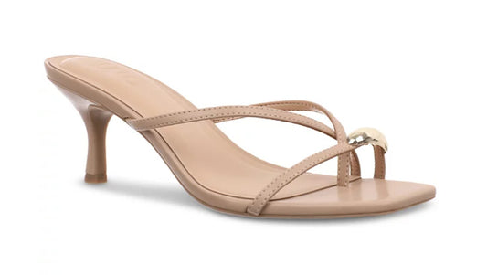 NWT, I.N.C. International Concepts Women's Dark Almond  Disco Dress Sandals sz 7