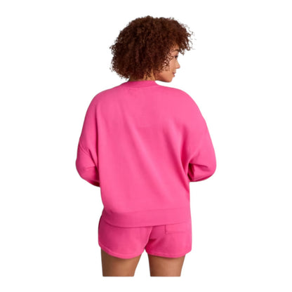 Reebok Women's Supergirl Graphic Sweatshirt & French Terry Graphic Shorts