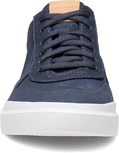 New Cole Haan Mens Grandpro Rally Canvas Court Sneakers - Black or Indigo