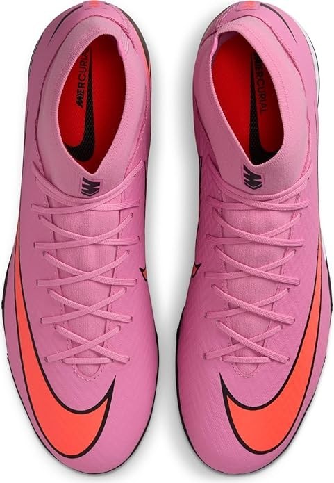 Nike Men's Mercurial Superfly 10 Academy TF Soccer High-Top Flamingo FQ8331-600