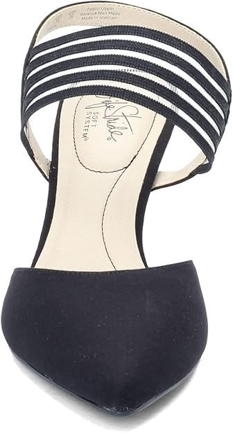 LifeStride Women's Sanya Pump, Black, 5 M US
