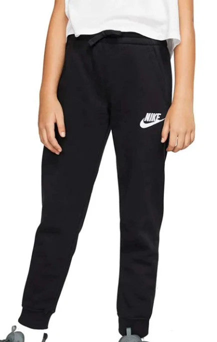 Nike Boys NSW Club Jogger Fleece Pant Black/Black/White