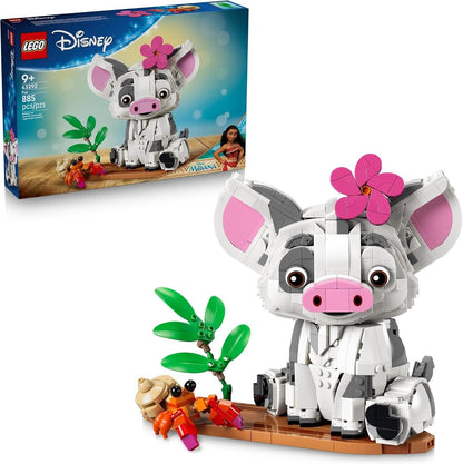 LEGO Disney Moana Pua 43292 Buildable Pig 885 Pieces NEW Sealed - Free Shipping