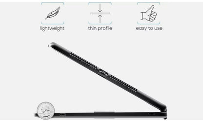 Typecase Touch Wireless Keyboard Case For iPad 9th Gen | Black Flexbook Touch